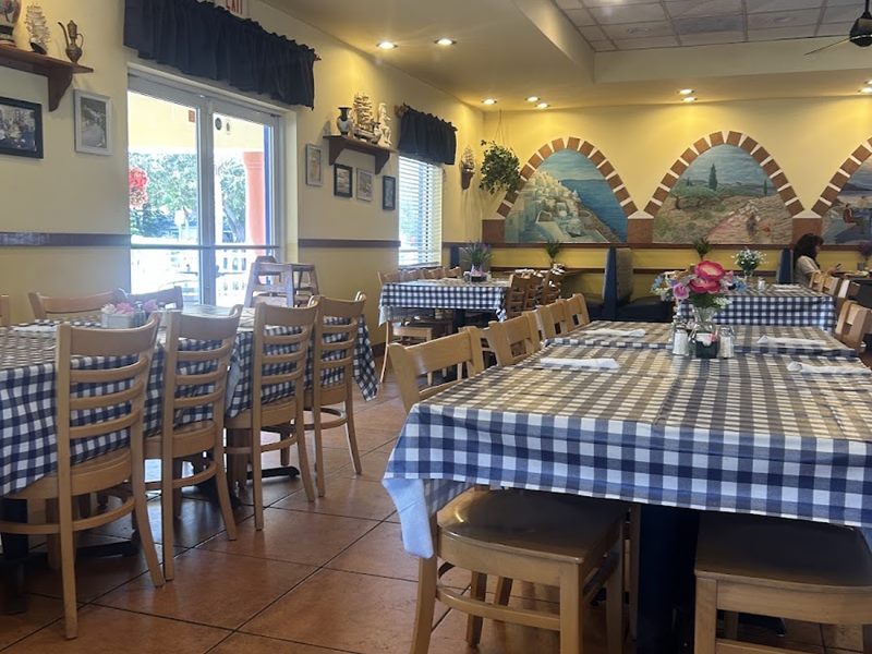 Greek Islands Restaurant interior