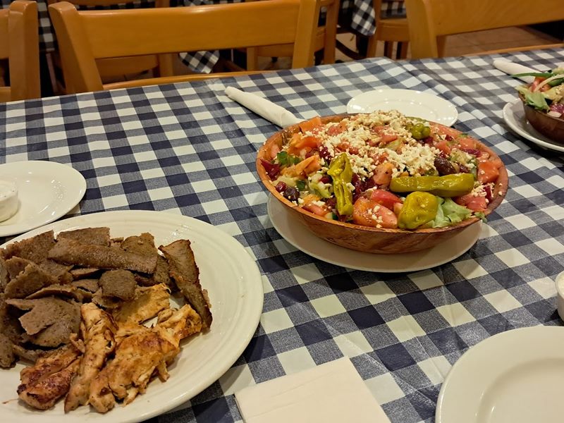Greek Islands Restaurant food